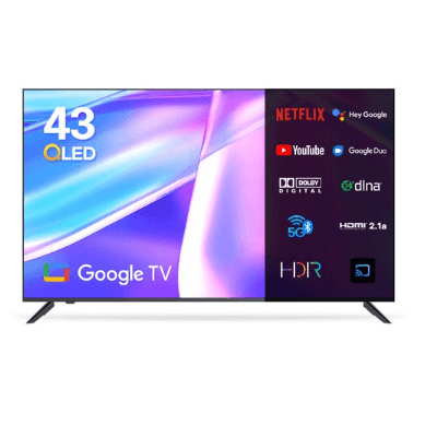 이노스 4K UHD QLED 구글 TV 43인치 스마트 티비